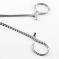 Allis Tissue Forceps Angled 4x5 Teeth 200mm Long