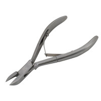 Nail Nipper 6" Straight Jaws Extra Narrow Double Spring Stainless