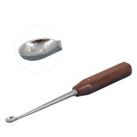 Femoral Ligament Cutter Hatt Spoon Length 9 1/2”, Oval Shape 7x12mm, Fiber Handle
