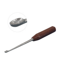 Femoral Ligament Cutter Hatt Spoon Length 9 1/2”, Oval Shape 9x13mm, Fiber Handle