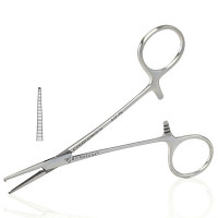 Halsted Mosquito Forceps 5" Straight, 1x2 Teeth