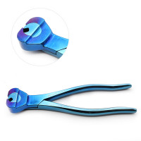 Diamond Pin Cutter 6 1/2 inch Max 5/64 inch (2.0mm) Blue Plasma Coated