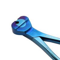 Diamond Pin Cutter 6 1/2" Max 5/64" (2.0mm) Blue Plasma Coated