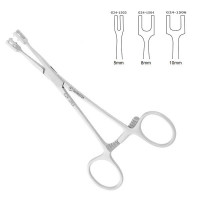 Ikuta Bone Clamp 5 1/2" Straight 8mm