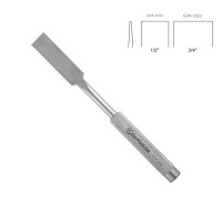 Osteotome 8" Straight 19.1mm Knurled Handle