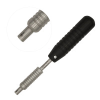 Coupling Handle for Torx Bit 7 1/2 inch Phenolic Handle