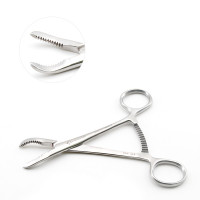 Bone Reduction Forceps 6", Small Curved