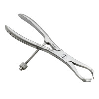 Patella Forceps 7" 2x2 Sharp Teeth with Speedlock