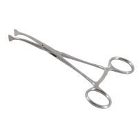 Plate Holding Forceps 5 1/2" Curved