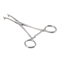 Plate Holding Forceps 5 1/2" Curved