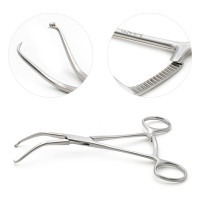 Bone Reduction Forceps 6 3/4" with Guide .035" (0.9mm)