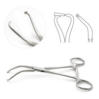 Bone Reduction Forceps 6 3/4" with Guide .035" (0.9mm)