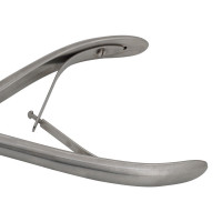 Luer Rongeur 6 1/2" Full Curved, 3mm, Single Action
