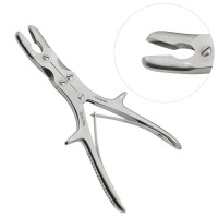 Stille-Luer Rongeur 10 1/2" Curved, 10mm, Double Action