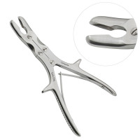 Stille-Luer Rongeur 10 1/2" Curved, 17mm, Double Action