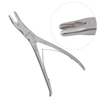 Leksell Stille Rongeur 9 1/2" Curved 5mm, Double Action