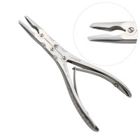 Ruskin Rongeur 6" Straight 2mm, Double Action