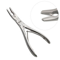 Ruskin Rongeur 7 1/2" Curved 6mm, Double Action
