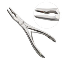 Marquardt Rongeur 8 inch Slight Curved, 3mm, Double Action