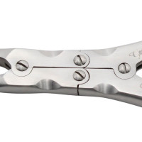 Marquardt Rongeur 8" Slight Curved, 3mm, Double Action