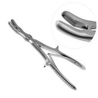 Stille Ruskin Rongeur 9 1/2 inch Curved, 8mm, Double Action