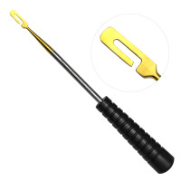 Tissue Elevator Suture Passer 9 3/4" without Slot 2.5mmx13mm Suture Hole
