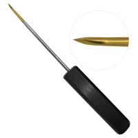 Precision Micro Fracture Coated Tip 40° Bent Awl Overall Length: 10"