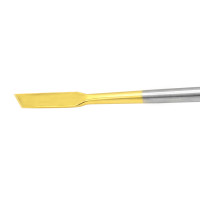 Precision Micro Fracture Coated Angled Osteotome Overall Length: 10.8"