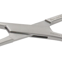 Lovelace Lung Grasping Forceps Straight Serrated Jaws 1" Wide 8"