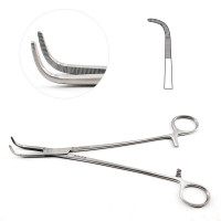 Meeker Kantrowitz Forceps Full Curved Jaws 7 3/4 inch