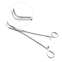 Meeker Kantrowitz Forceps Full Curved Jaws 7 3/4 inch