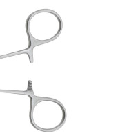 Meeker Kantrowitz Forceps Full Curved Jaws 7 3/4"