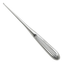 Epstein Curette 8” Hollow Handle Reverse Angle Oval Cups #3/0 (2.5mm)