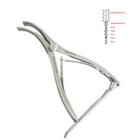 Inge Retractor 6 1/2" Custom Tip 1, 16.5cm  Pediatric