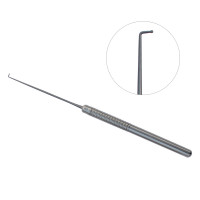 Taylor Arthroscopic 8 1/2" Micro 3mm Hook 1mm Ball Tip