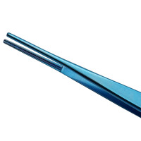 Debakey Thoracic Tissue Forceps  6" 2.5mm Wide Tips - Titanium