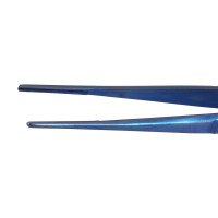 Debakey Thoracic Tissue Forceps  6" 2.5mm Wide Tips - Titanium