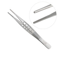 Debakey Forceps 4 1/2 inch Fenestrated Handle