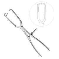 Pelvic Reduction Forceps 16", 1x2 Long Ball Tips