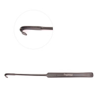 Snook Ovariectomy Hooks 8", Gun Metal