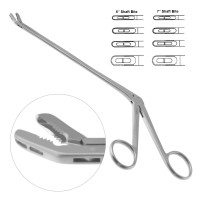 Caspar IVD Rongeur 6" Up Fenestrated 2x12mm Serrated Side Jaws