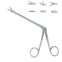 Schlesinger IVD Rongeur 7" Down 2x10mm Serrated Jaws