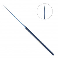 Rhoton #12 Straight Point Needle Semi-Sharp 7 1/2" Titanium