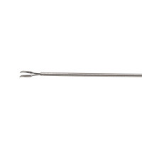 Retinal Ophthalmic Forceps Curved 2.5mm Jaw - 0.7mm Platform Titanium