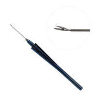 Micro Forceps Straight Blunt Tips Titanium Squeeze Handle