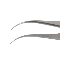 Tweezer Tissue Forceps 11.5cm Curved Tip