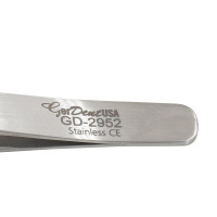 Tweezer Tissue Forceps 11.5cm Curved Tip