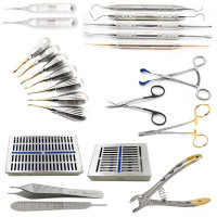 GV Dental Kit with Luxating Elevators, Micro Serrations and Sterilization Cassette