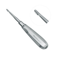 Winged Dental Elevator Set of 4 with Straight Tip 5mm, 6mm, 7mm, 8mm having Standard Handle