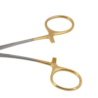 Peet Forceps 4 3/4" 35 Degree Diamond Coated